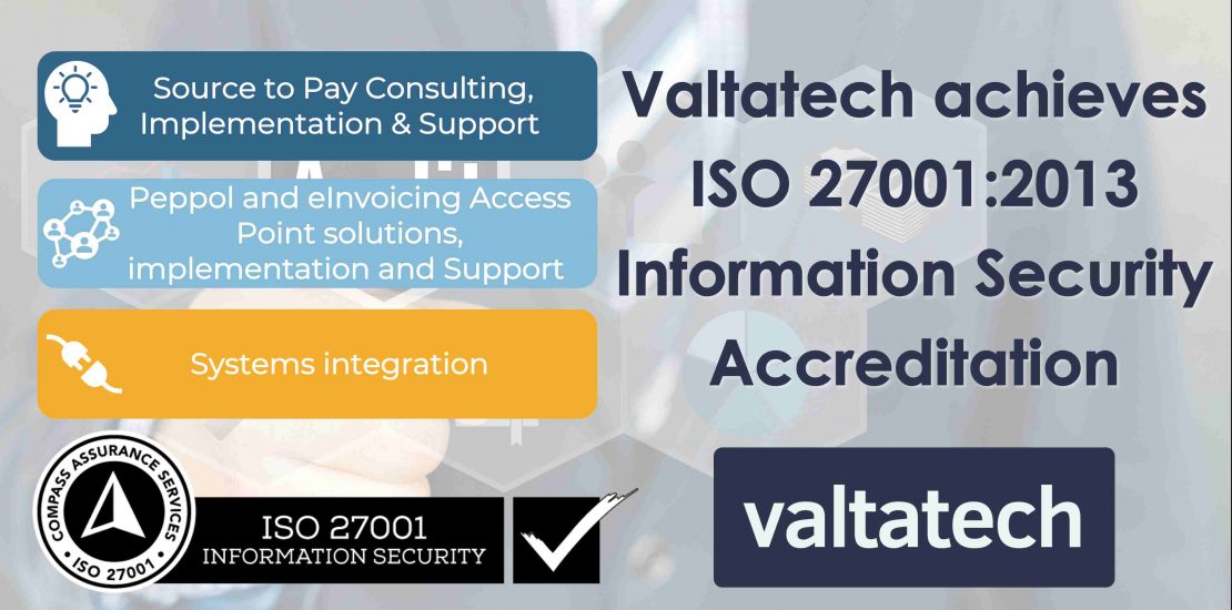 Valtatech achieves ISO 27001:2013 Information Security Accreditation ...